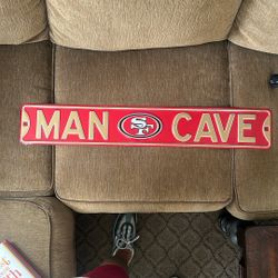 49ers Man cave sign 