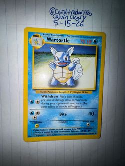 Wartortle $5