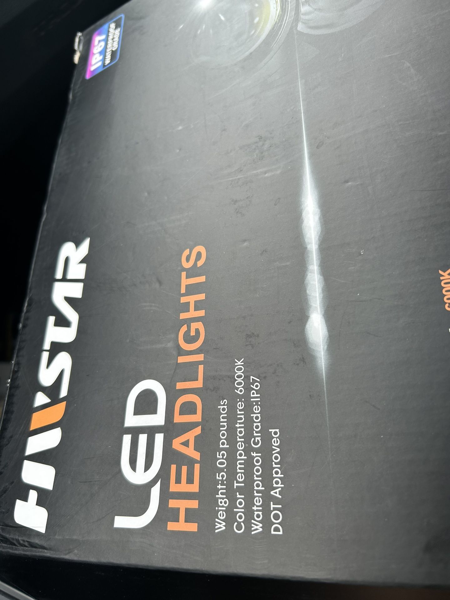 7” Led Headlights Jeep GMC nissan Toyota 