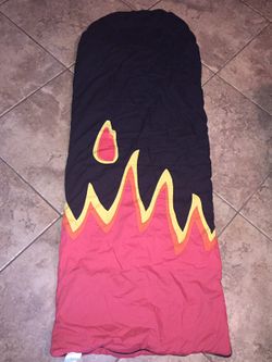Hot wheels flame sleeping bag – blanket