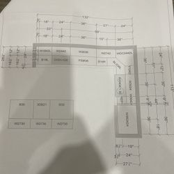 Current Kitchen Measurements