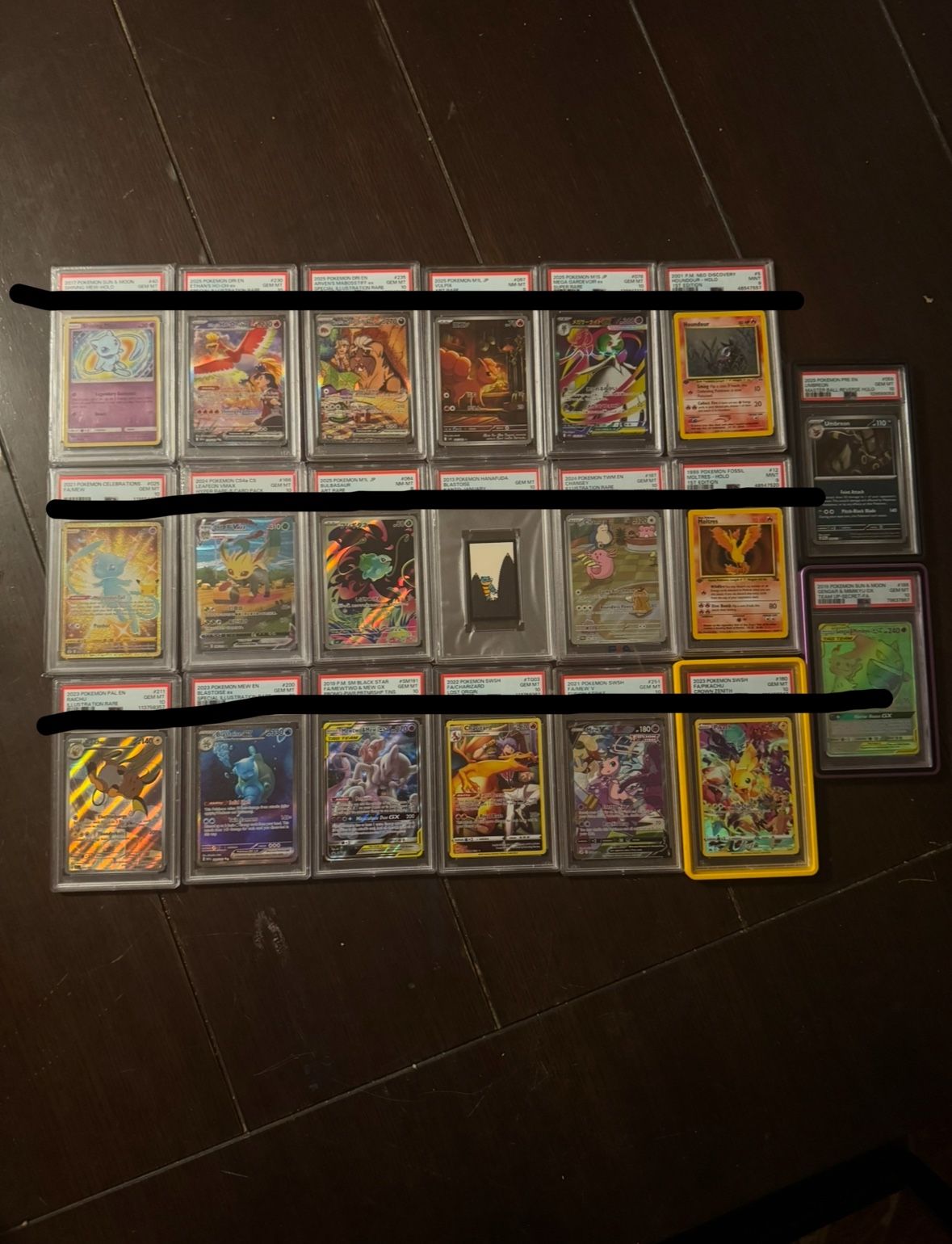 Pokemon PSA Slabs