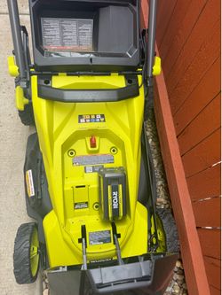 Ryobi mower