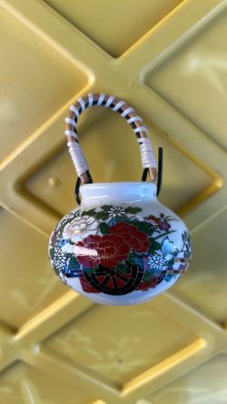 Vintage kutani toothpick holder