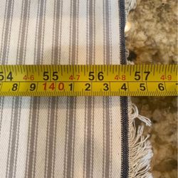 PK Lifestyles Classic Nickel ticking (grey/taupe/greige) | Entire Bolt! 16 yards x 56.5” width