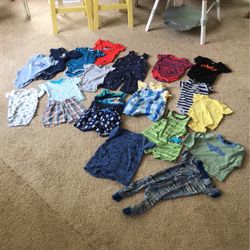 Boys Summer Carter’s , Old Navy, Child Of Mine Size 6-12 Months
