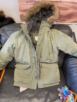 Gap Boys Puffer Parka Coat Size Large