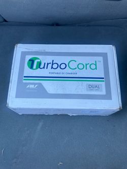 NEW TurboCord Dual Portable EV Charger – 120V/240V