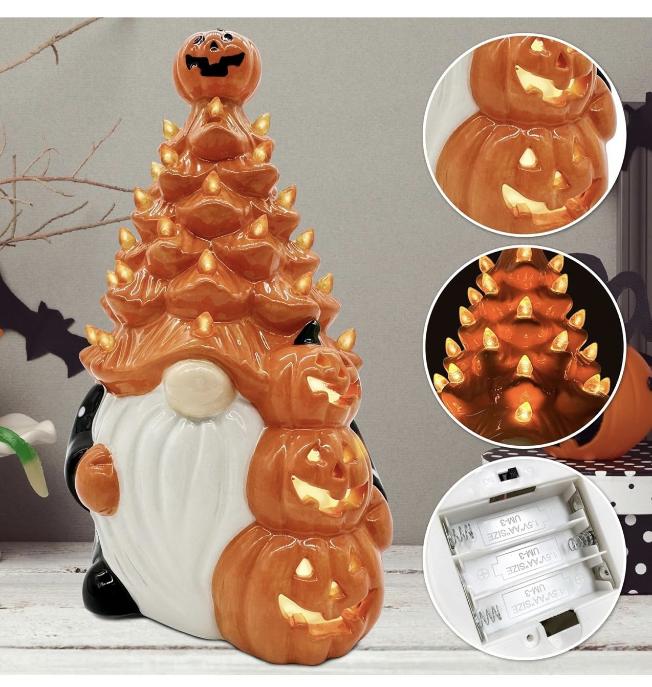 Nome Halloween Ceramic