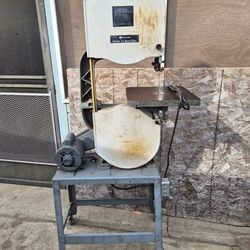 Rockwell Vertical 14" Band Saw Open Stand Woodworking Bandsaw