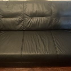 sub leather couch