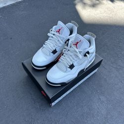 Jordan 4 White Cement (2025)