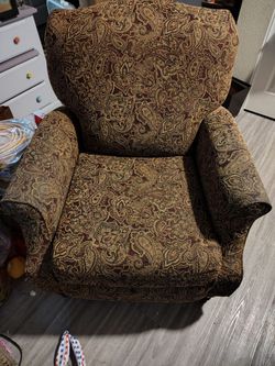 Paisley Upholstered Recliner