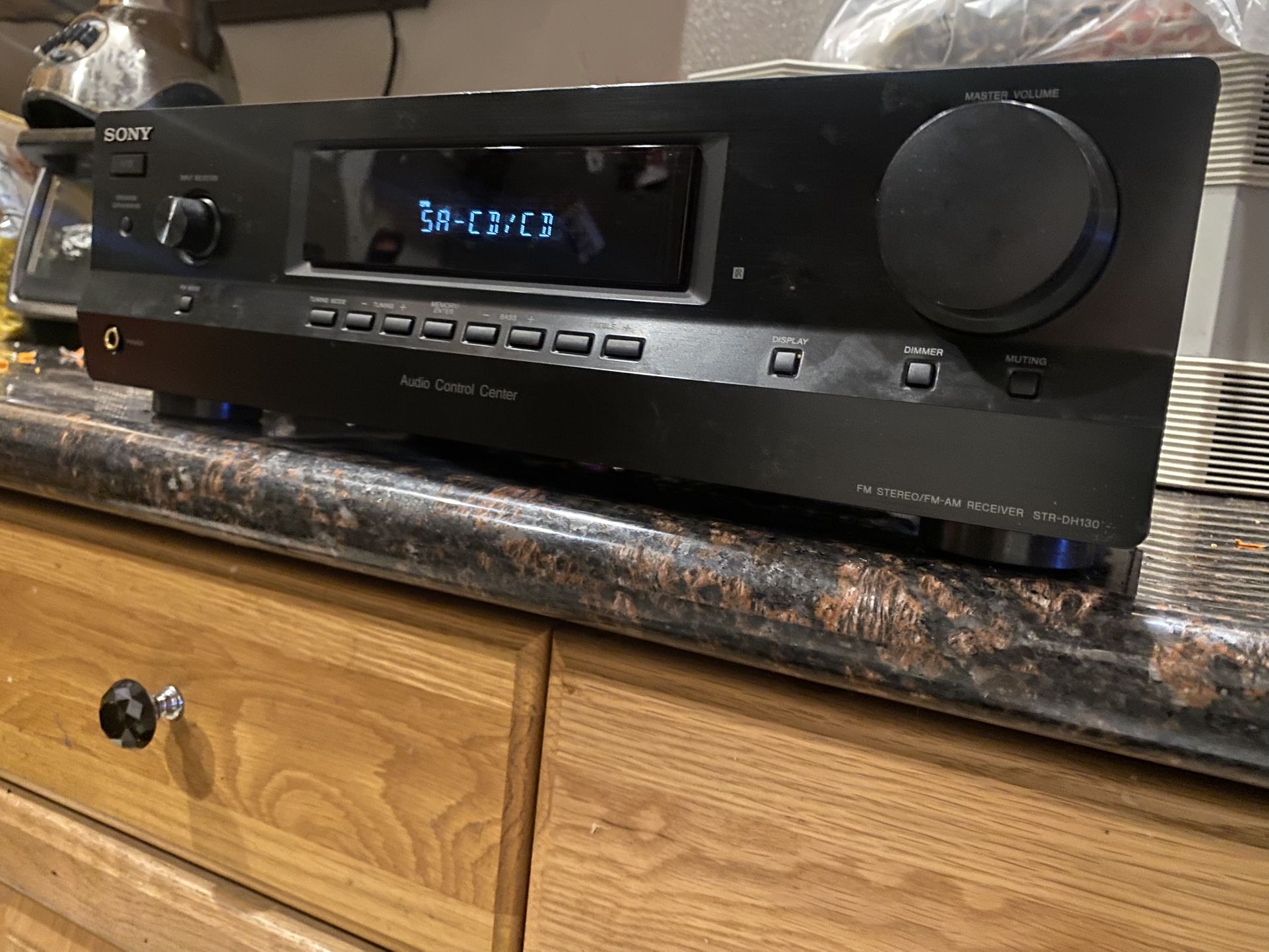 Sony Stereo Receiver Am/fm Power Amplifier