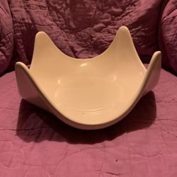 Haeger Pottery Bowl / Ceramic Water Tray For Plants 
