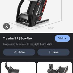 Bow flex Treadmill 