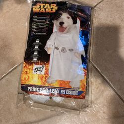 Queen leia Dog Costume