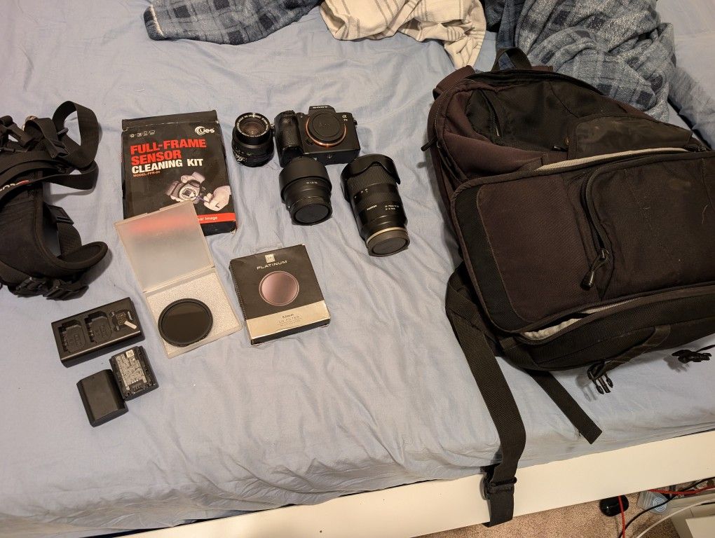 Sony A7 III Full Frame Camera With 2 Lenses