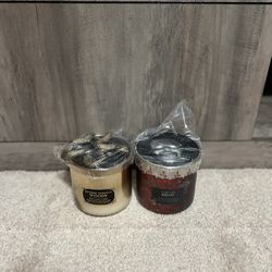 Bath & Body Works - Vampire Blood & Wicked Vanilla Woods Candles