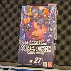 One Piece Card Game Marshall D Teach Starter Deck ST-27