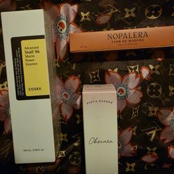 “Skincare + Fragrance Bundle – COSRX, Earth Harbor, Nopalera – Lightly Used / New”