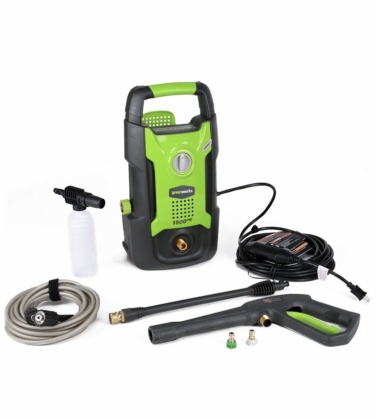 Greenworks 1500 psi 13 Amp GPM Pressure Washer