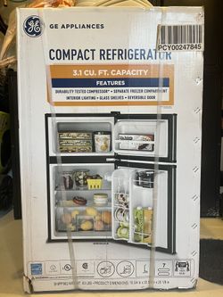 Brand New Compact Refrigerator General Electric, Original Packing 