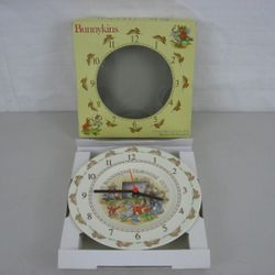 1981 Royal Doulton Bunnykins Teaching Clock England Fine Bone China-New

