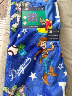 Dodgers Disney Pixar Toy Story Throw Blanket
