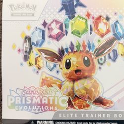 Prismatic Evolutions Elite Trainer Box - SV: Prismatic Evolutions