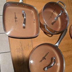 Set De Sartenes Copper Chef 