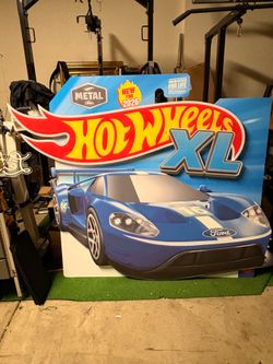 Hot Wheels life-size blister pack Hot Wheels life-size blister pack