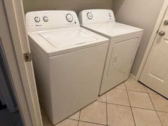 Amana Washer and Dryer Set