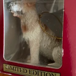 ACA Dog Ornament Mixed Breed Limited Edition. NEW