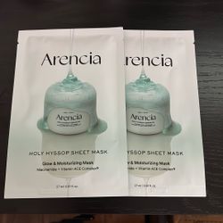 Arencia Sheet Masks (2)