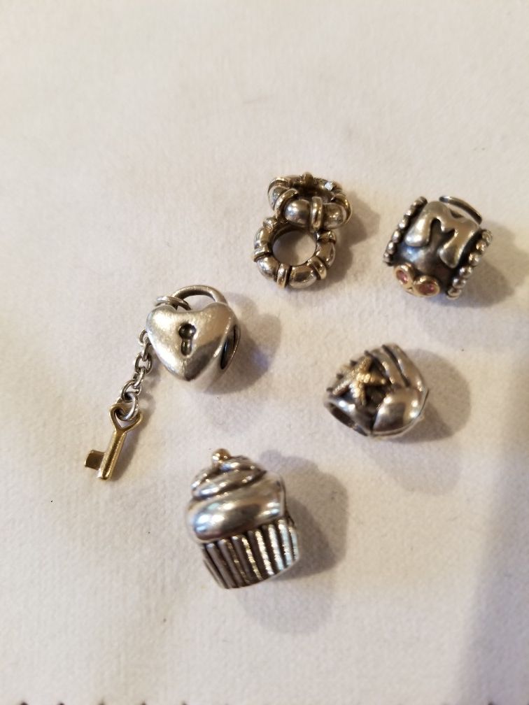 Charms Gold accents Pandora