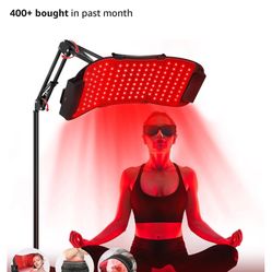 Luxrenew Multifunction Red Light Therapy for Body and Face, 850nm Near-Infrared Light Therapy LED Mask Facial Body Beauty Equipment for Skin Care at H