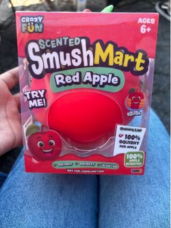 Smushmart Red Apple Squishy