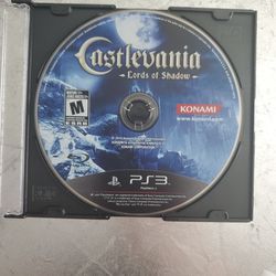 Castlevania Lords of Shadow PS3 Sony PlayStation 3 Disc Only 
