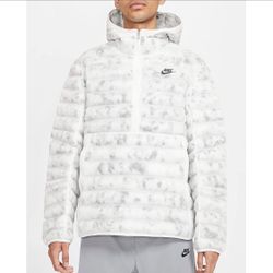 Nike Sportswear Marble Insulation Jacket Half-Zip DA0396 121 Men's XL ($250)