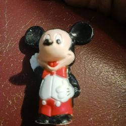 Rare Mini DISNEY Disney Mickey Mouse Small cake topper, pencil topper figure