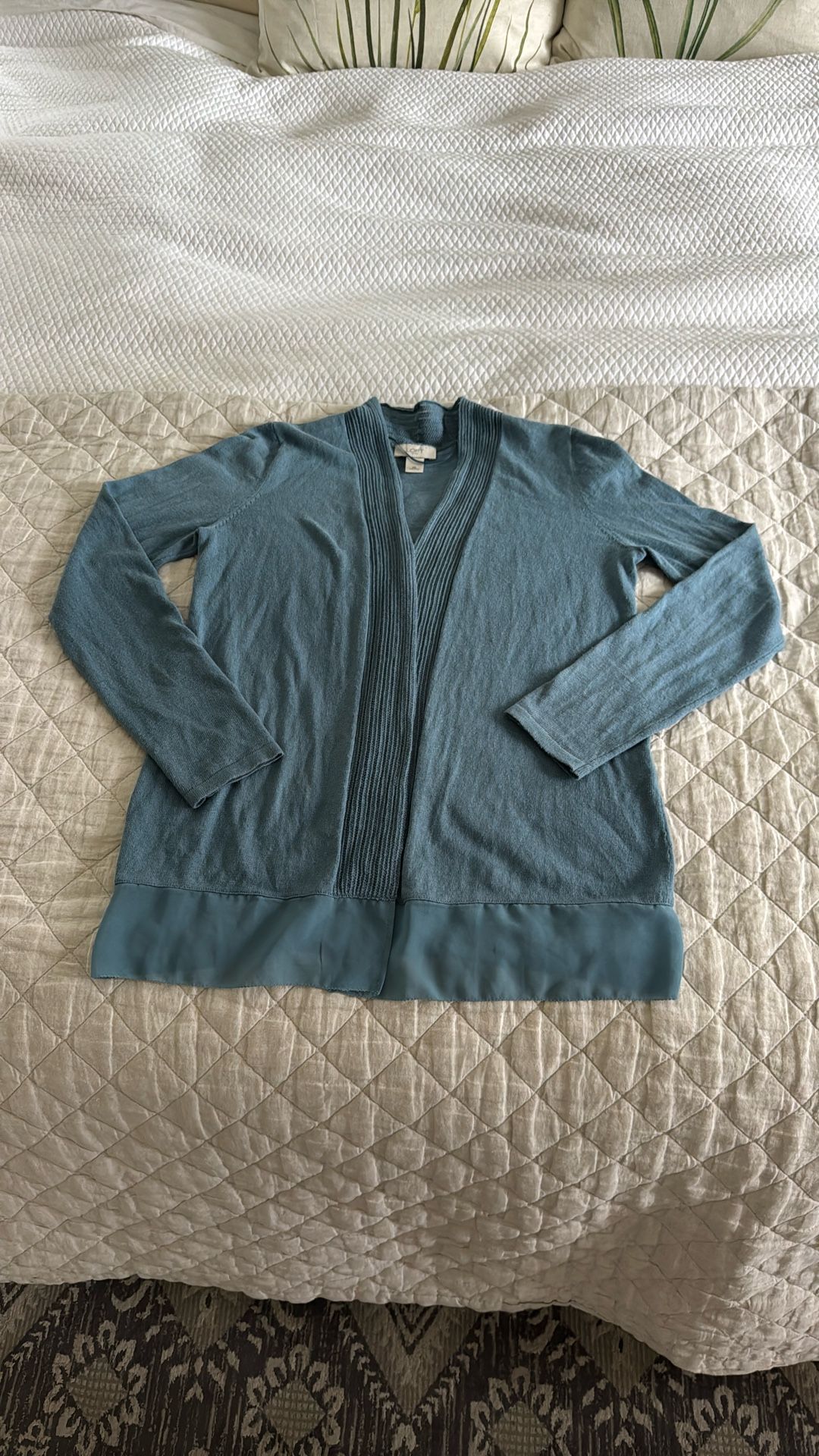 Teal Cardigan XS