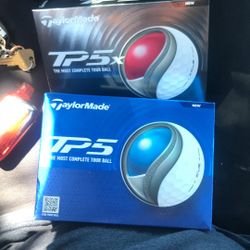 Brand New Taylormade Tp5 And TP5X Golf  Balls 