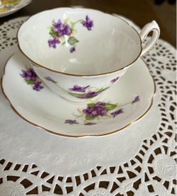 Royal Stuart Teacup with Saucer