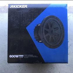 Kicker CVX 10 Subwoofer Brand New 