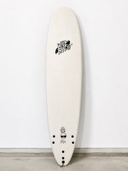 Catch Surf Wave Bandit 8ft easy rider pro with fins and leash foam surfboard soft top foamie