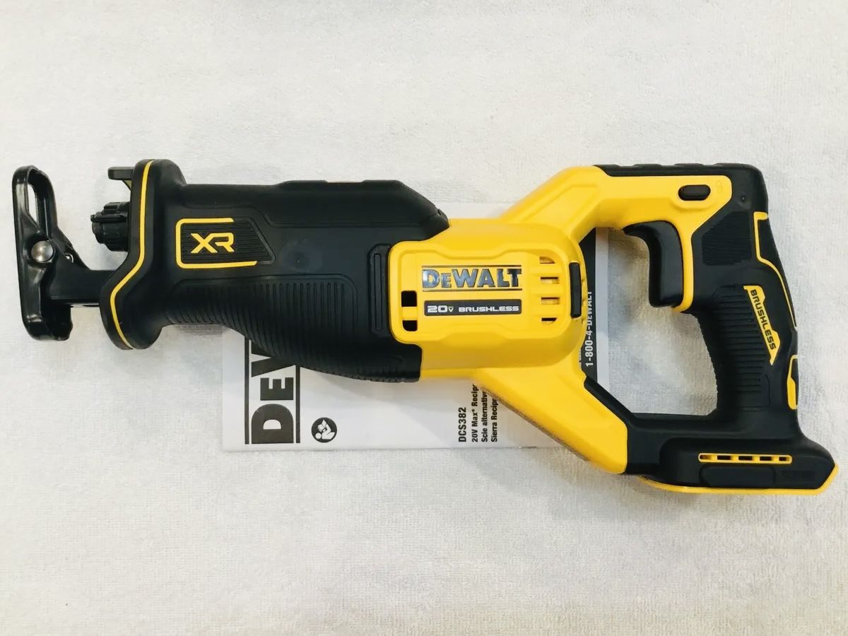 New DEWALT XR 20V MAX Brushless Reciprocating Saw (Tool Only). $150