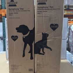 Symphony
Pet All-in-One Vacuum and Steam Mop Model: 15434