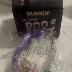 2026 Dunkin Mystery Boo Box Dunkin’ Halloween Keychain