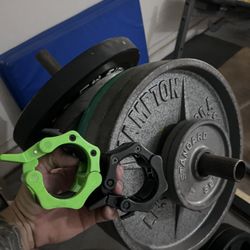 Collars And Weights And Back Pull Attach